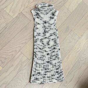 Zara Sleeeless Knit Turtleneck Dress - XS